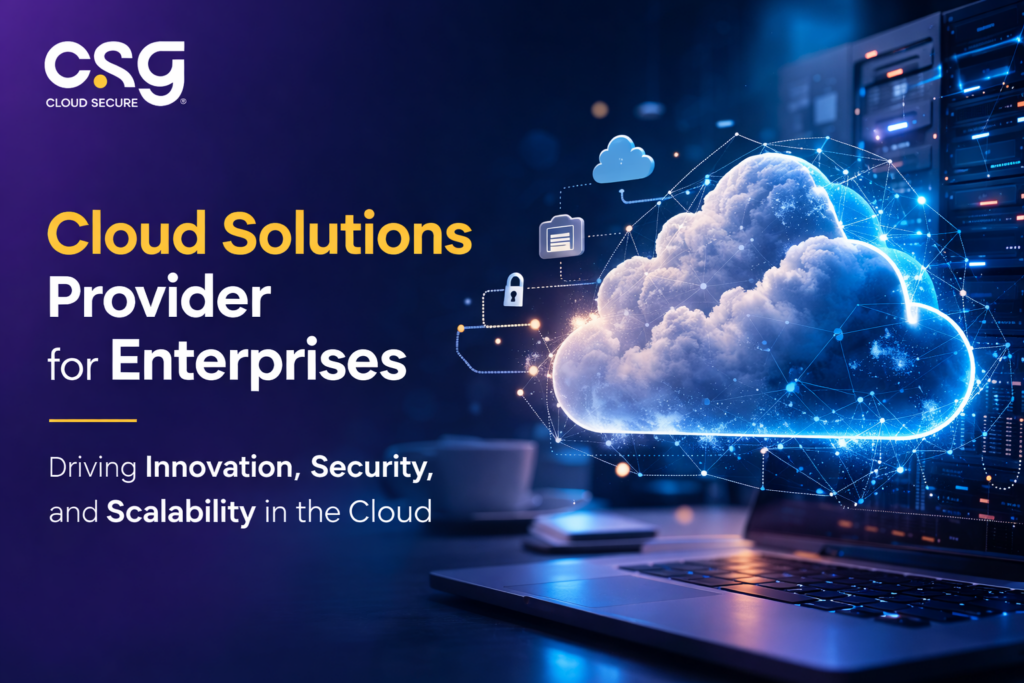 Best Cloud Solutions Provider in Chennai for Enterprises